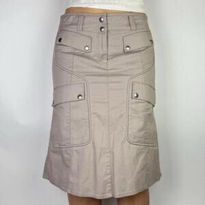 Vintage DKNY Pale Pink Utility Skirt (sz 10) 408